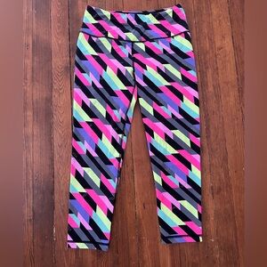 VSX Victoria’s Secret sport size small multi-colored capri work out pants